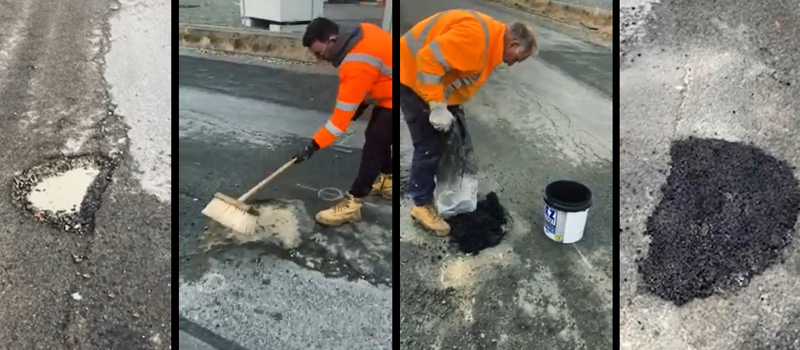 20 to 30 Pothole Repairs in a Day