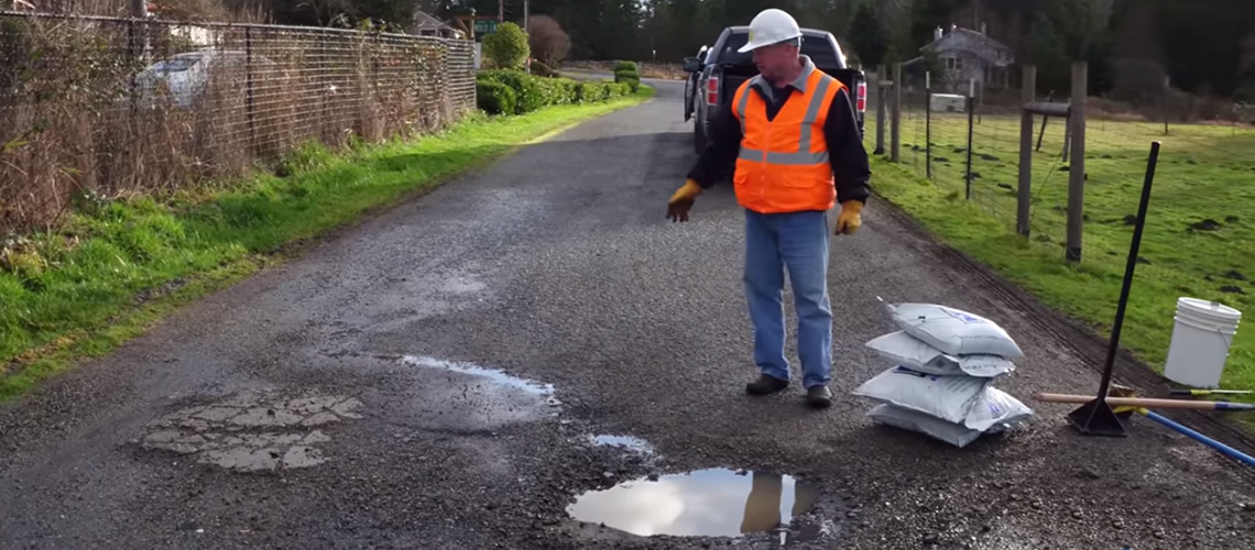 Want Easy Pothole Repair In Impossibly Wet Conditions?
