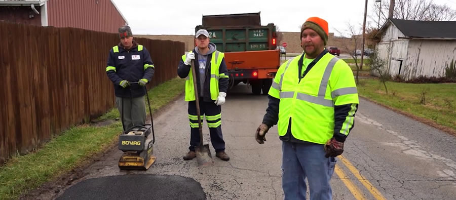 Permanent Pothole Repair 101, with the Clark County Highway Department