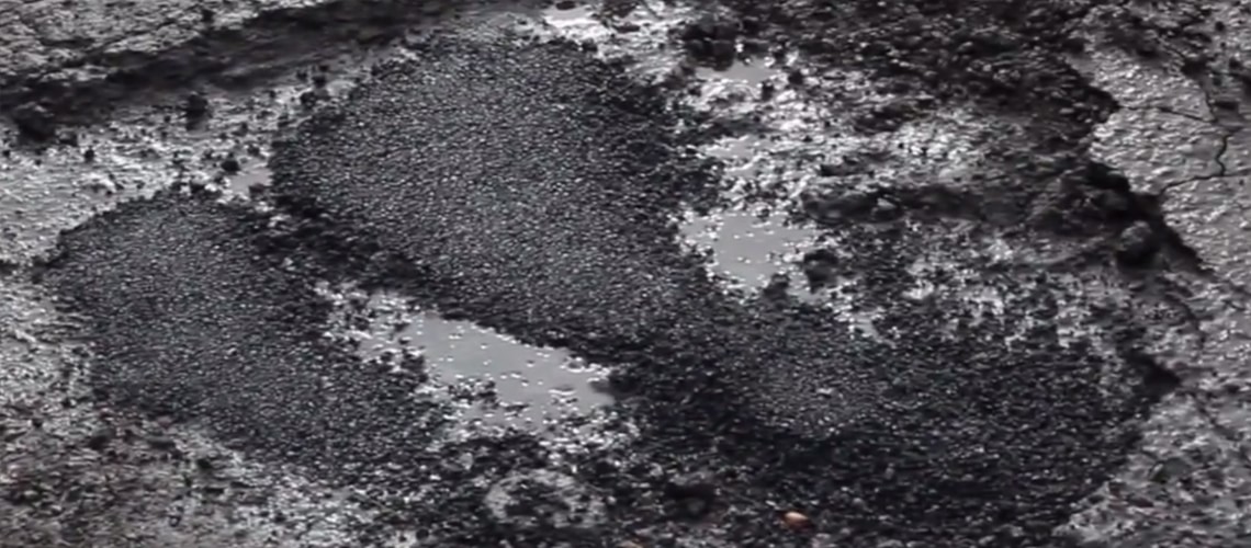 EZ Street Asphalt Meets The Python 5000 Pothole Patcher