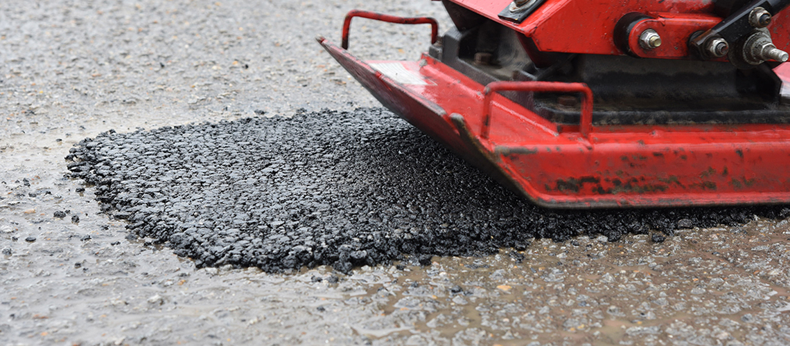 It’s The only Asphalt His Pothole Patching Crew Wants To Use